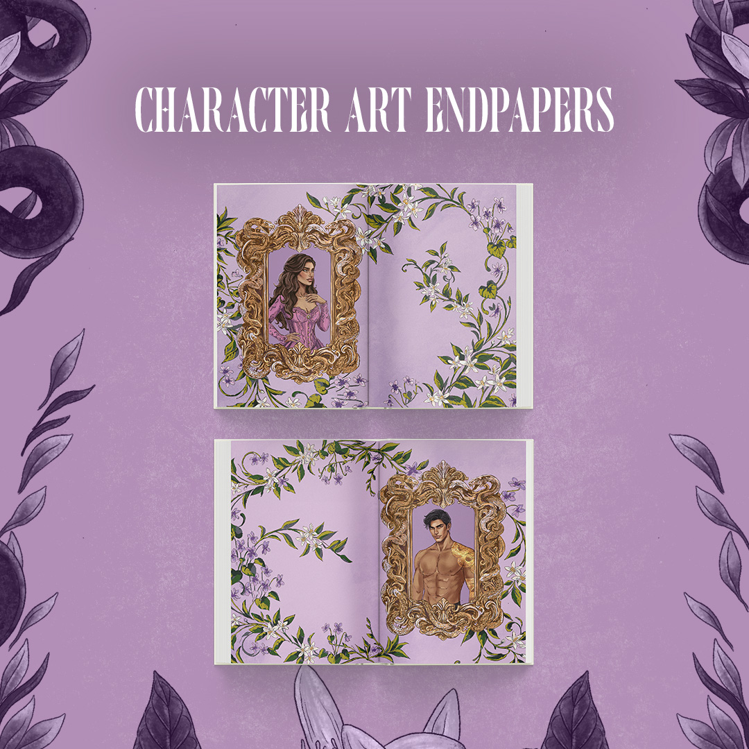 Kingdom of the Cursed Deluxe hardback character art printing